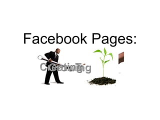Facebook Pages: Creating Growing Tweaking 
