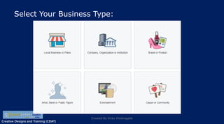 Creative Designs and Training (CDAT)
Select Your Business Type:
Created By Vicky Khobragade
 