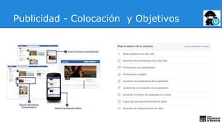 Publicidad - Colocación y Objetivos
 