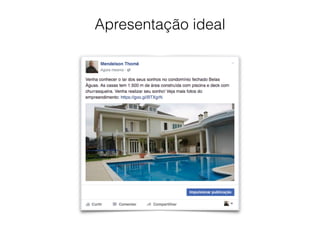 Apresentação ideal
 