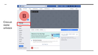 Crea un
nome
univoco
 