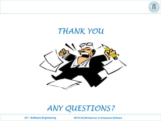 THANK YOU ANY QUESTIONS? 