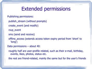 blogs sprang up – ex. http://www.insidefacebook.com 