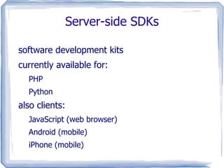 Facebook Platform now various new features, changes and removals over the years ex. removal of app-to-user notifications 
