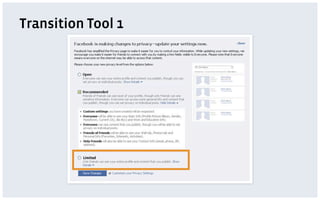 Transition Tool 1




          Limited
 