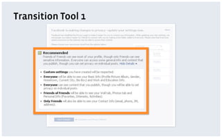 Transition Tool 1




          Limited
 