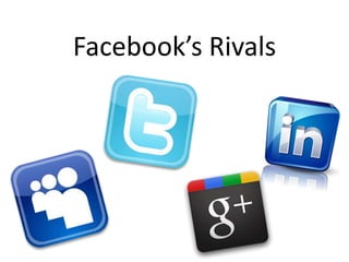 Facebook’s Rivals
 