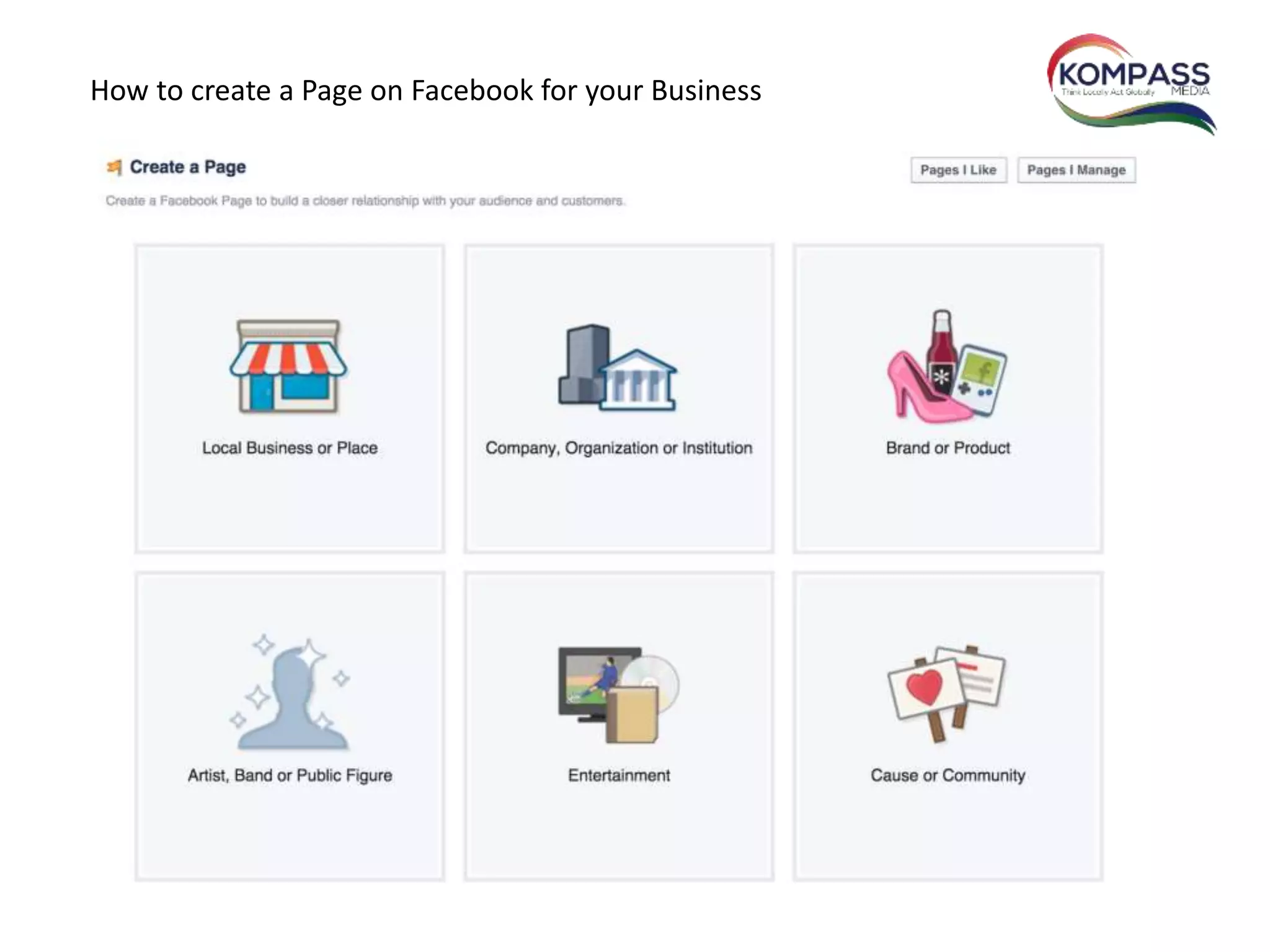 How to create a Page on Facebook for your Business
 