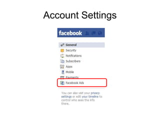 Account Settings
 
