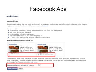 Facebook Ads
 