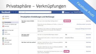 Privatsphäre – Verknüpfungen
 