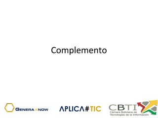 Complemento
 