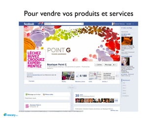 Pour vendre vos produits et services
 