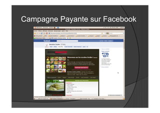 Campagne Payante sur Facebook
 