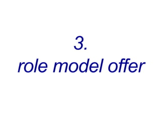 3.
role model offer
 