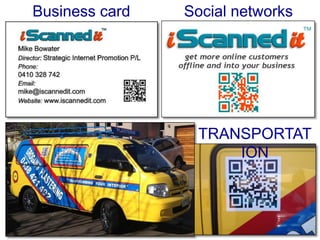 Business card   Social networks




                 TRANSPORTAT
                     ION
 