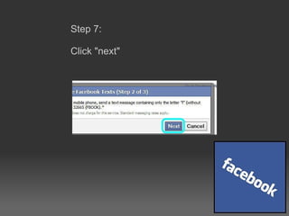 Step 7:  Click &quot;next&quot; 