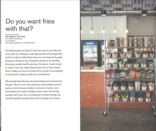 Facebook's Little Red Book