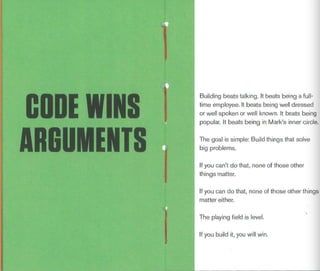 Facebook's Little Red Book