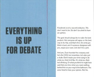 Facebook's Little Red Book