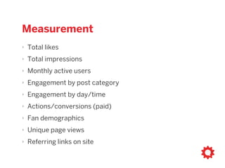 ‣ Coca-Cola
‣ YouTube
‣ Red Bull
‣ Nike Football
‣ Oreo
‣ Playstation
‣ Converse All Star
‣ Starbucks Coffee
‣ Pepsi
‣ iTunes
Top 10 Brands on Facebook
Source: Statista
 