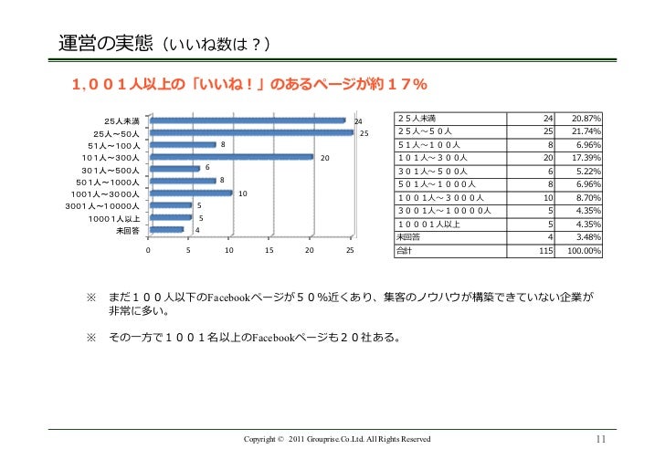 Facebookページ 運営白書 Spring 11