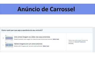 Anúncio de Carrossel
 