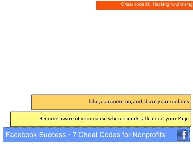 Facebook success: 7 Cheat Codes for Nonprofits