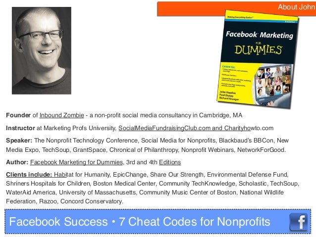 Facebook success: 7 Cheat Codes for Nonprofits