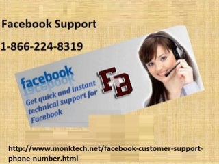 Get instant help at 1-866-224-8319 by facebook customer care.