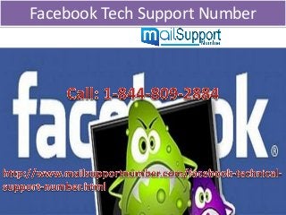 Facebook Tech Support Number
 