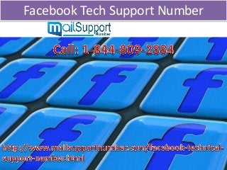 Facebook Tech Support Number
 