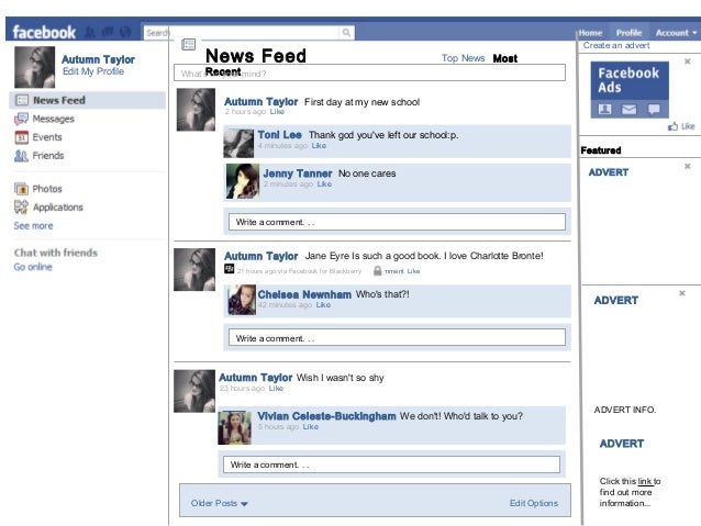 Facebook Template Facebook Template