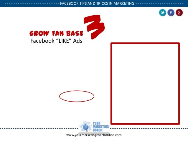 Facebook Tips and Tricks to Market your Small Business slideshare - 웹