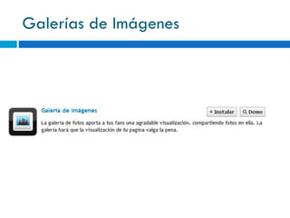 Galerías de Imágenes 