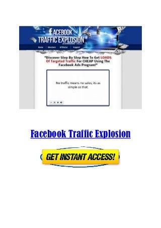 Facebook Traffic Explosion
 