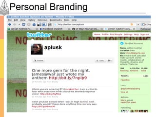 Personal Branding
 