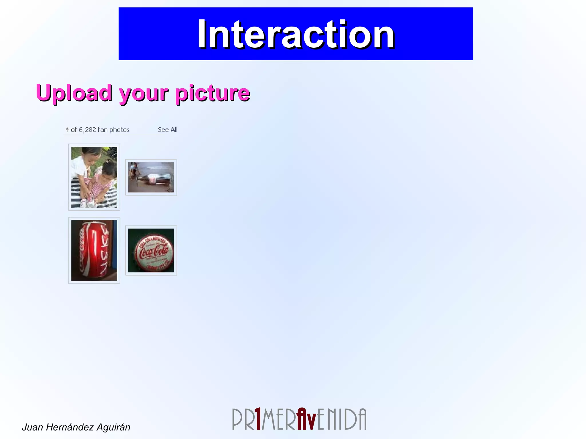 Upload your picture Interaction 
