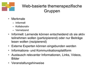 World Cafézu social web-basedlearning