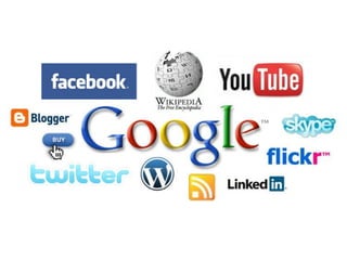 Le web 2.0 ou web social
                                    pour résumer…

Rendu possible par l’évolution technologique :...
