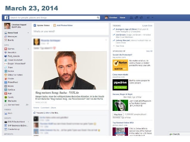 Facebook Ui Evolution