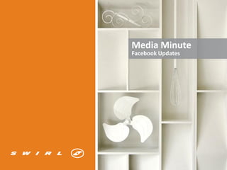 Media Minute
Facebook Updates
 