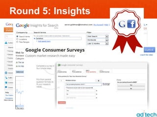 Facebook vs. Google ad:tech SF 2012