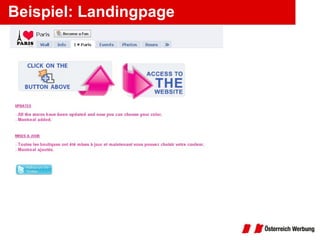 Beispiel: Landingpage 