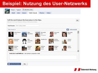 Beispiel: Nutzung des User-Netzwerks 