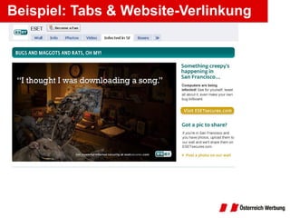 Beispiel: Tabs & Website-Verlinkung 