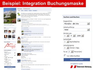 Beispiel: Integration Buchungsmaske 
