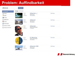 Problem: Auffindbarkeit 