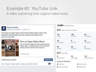 Example #2: YouTube Link
A video explaining how organs make music.
 