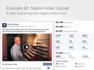 Example #2: Native Video Upload
A video explaining how organs make music.
 